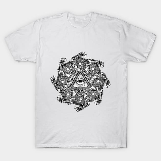 Personal Wheel of Samsara T-Shirt by mayberus